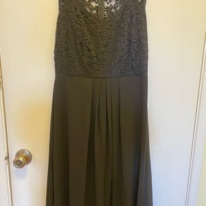 Long black dress size M
